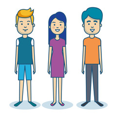 Colorful over blue background vector illustration icon