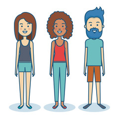 Colorful over blue background vector illustration icon