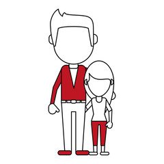 dad and daughter design