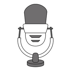 microphone vector illustration