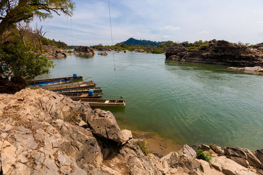 Khongyai beach Don Khone Laos