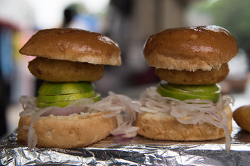 Lunch in Delhi Market