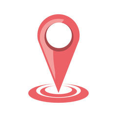 Map pin location