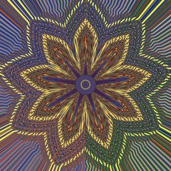 Abstract image, colorful graphics, tapestry