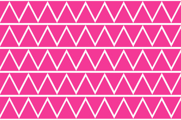 Pink zigzag pattern