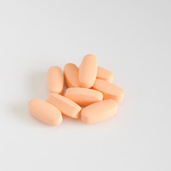 Medicine on white background