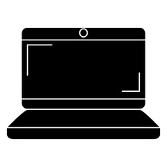 computer laptop isolated icon vector illustration design