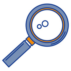 search magnifying glass icon vector illustration design