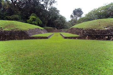 Ball court, Palenque, Mexico