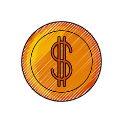 Isolated coin money