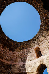 Under the Dome of Diocletian Palace in Split, Croatia. 