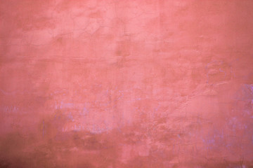Red wall texture, color plaster surface, abstract background