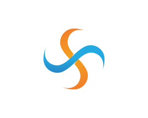 Obraz na płótnie Canvas Business corporate letter S logo design vector 