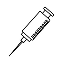 Fototapeta premium syringe icon image