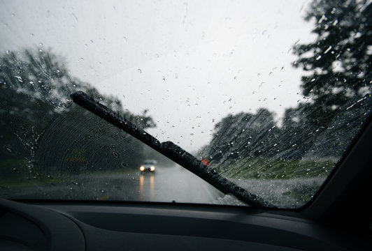 Driving in the rain