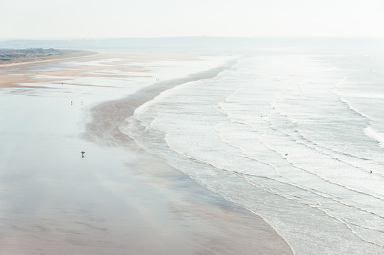 Surfer at the beach