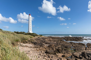 Phare de l'Armandèche aux Sables d'Olonne (France)