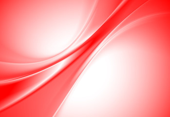 Abstract background, red wavy lines
