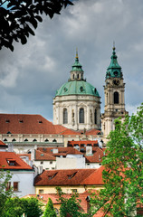 Fototapeta na wymiar Roofs in Prague