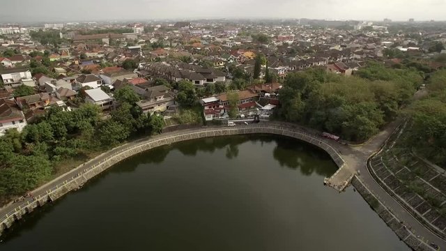 Water reservoir aerial