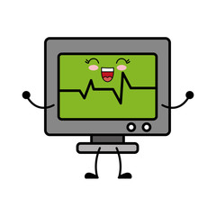 heart cardio monitor icon