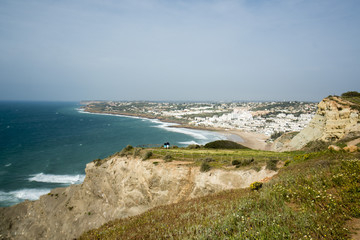 PORTUGAL ALGARVE LUZ BEACH ATLANTIC OCEAN