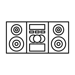 stereo system icon