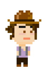 pixel girl