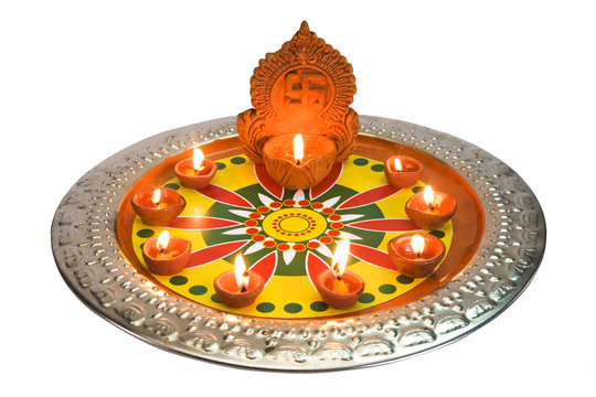 Diwali Decoration at Diwali Festival