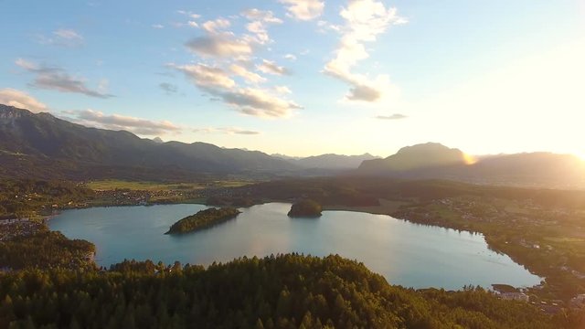 Faaker See in K&auml;rnten, &Ouml;sterreich