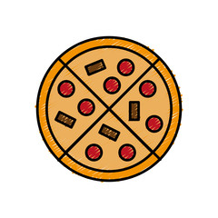 Obraz premium fast food design