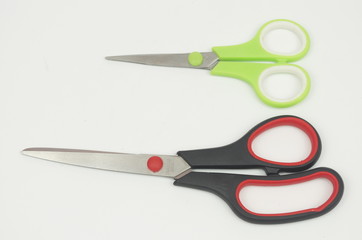 Shears isolated on white background. Scissors. Cut.
