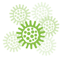 bacteria vector illustration