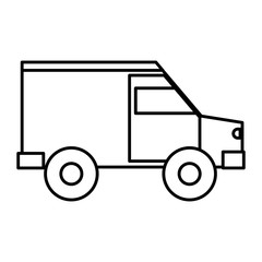 cargo truck icon