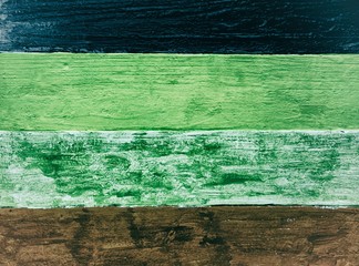 Black, green and brown striped wood panel background