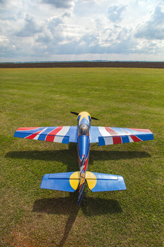 Handmade model airplane