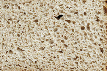 Texture of white bread