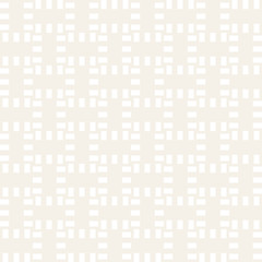 Crosshatch vector seamless geometric pattern. Crossed graphic rectangles background. Checkered motif. Seamless subtle texture of crosshatched lines. Trellis simple fabric print.