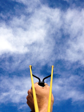 Firing a Slingshot into the Sky