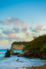 Fototapeta na wymiar Caribbean Beach Sunrise