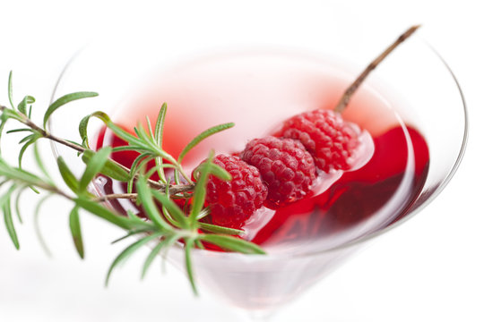 Raspberry Martini