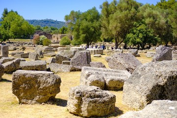 Ancient Olympia - Greece - obrazy, fototapety, plakaty