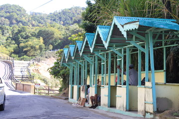 architecture caraïbes sainte lucie souffrière