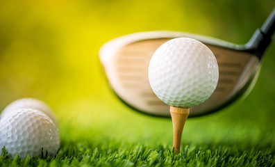 golf tee off for practice