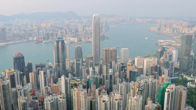 The peak, Hong Kong, 28 May 2017 -: Hong Kong landmark