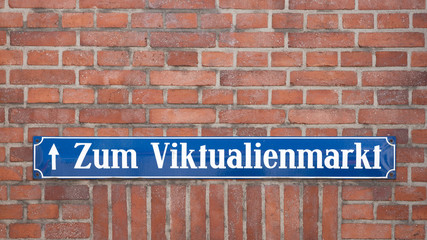 Obraz premium Zum Viktualenmarkt