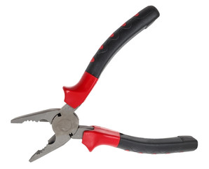 pliers red and black color