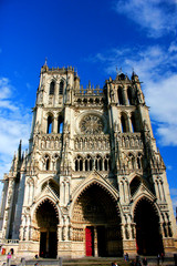 Fototapeta premium façade de la cathédrale d'Amiens