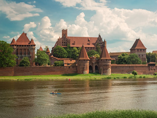 Fototapeta premium castillo de Malbork en Polonia