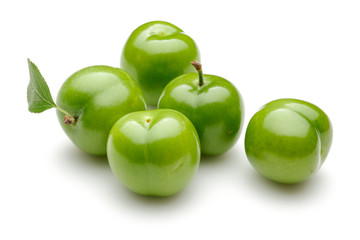 Green plums